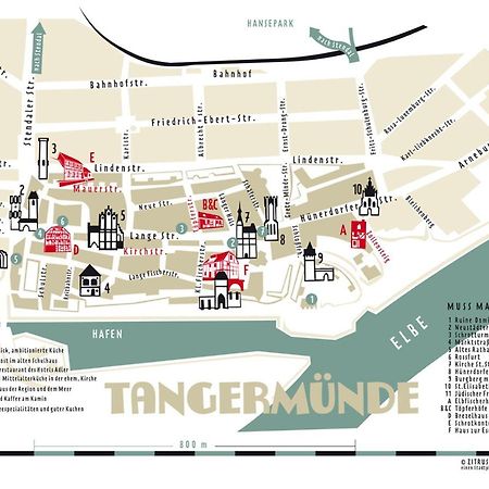 Töpferhof 1 Lägenhet Tangermünde Exteriör bild