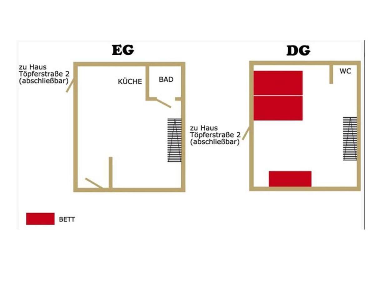 Töpferhof 1 Lägenhet Tangermünde Exteriör bild
